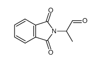 2-(1,3-dioxoisoindolin-2-yl)propanal结构式