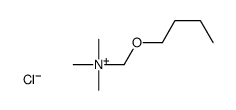 butoxymethyl(trimethyl)azanium,chloride Structure