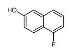1-氟-6-羟基萘结构式