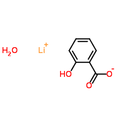Lithium Salicylate Monohydrate Structure