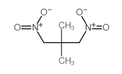 1,3-Dinitro-2, 2-dimethylpropane structure