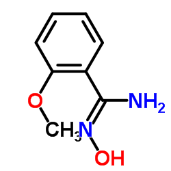 N-Hydroxy-2-methoxybenzenecarboximidamide Structure