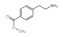 Methyl 4-(2-aminoethyl)benzoate structure