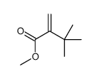 2-Methylene-3,3-dimethyl-butanoic acid methyl ester结构式