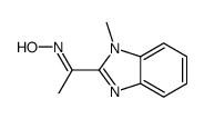 Ethanone, 1-(1-methyl-1H-benzimidazol-2-yl)-, oxime, (E)- (9CI) Structure