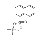 Naphthalinsulfonsaeure-trimethylsilylester Structure