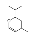 4-methyl-2-propan-2-yl-3,4-dihydro-2H-pyran Structure
