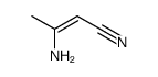 3-amino-2-butenenitrile结构式