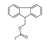 9H-fluoren-9-ylmethyl carboniodidate结构式