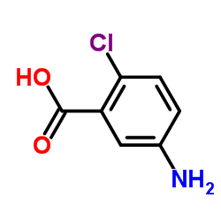 5-Amino-2-chlorobenzoic acid Structure