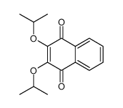 2,3-di(propan-2-yloxy)naphthalene-1,4-dione结构式