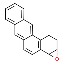 Benzo(6,7)phenanthro(1,2-b)oxirene, 1a,10,11,11a-tetrahydro-, (1aR-cis )-结构式