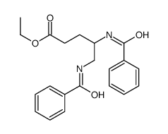 ethyl 4,5-dibenzamidopentanoate Structure