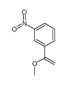 1-(1-methoxyethenyl)-3-nitrobenzene Structure