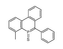 Phosphine sulfide, (2,6-dimethylphenyl)(diphenylmethylene) Structure