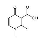 1,2-二甲基-4-氧代-1,4-二氢-吡啶-3-羧酸结构式