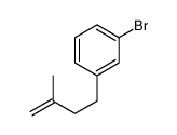 3-(3-甲基-3-丁烯-1-基)溴苯结构式