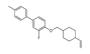 1-[(4-ethenylcyclohexyl)methoxy]-2-fluoro-4-(4-methylphenyl)benzene结构式
