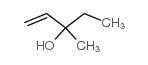 1-Penten-3-ol,3-methyl- Structure