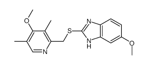 Omeprazole sulfide-d3 Structure