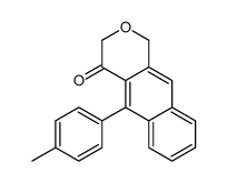 5-(4-methylphenyl)-1H-benzo[g]isochromen-4-one结构式