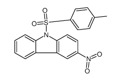 9-(4-methylphenyl)sulfonyl-3-nitrocarbazole Structure