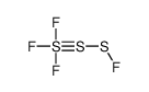 (trifluoro-λ4-sulfanyl)sulfanyl thiohypofluorite Structure