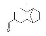 alpha,3,3-trimethylbicyclo[2.2.1]heptane-2-propionaldehyde结构式