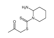 2-oxopropyl 2-aminopiperidine-1-carbodithioate Structure