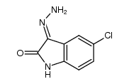 5-chloro-3-diazo-1,3-dihydro-2H-indol-2-one结构式