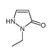 1-乙基-1H-吡唑-5-醇结构式