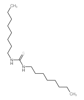 1,3-二辛基-2-硫代脲结构式