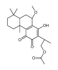 16-acetoxy-7-methoxyroyleanone Structure