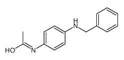 N-[4-(benzylamino)phenyl]acetamide结构式
