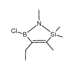 5-chloro-4-ethyl-2,5-dihydro-1,2,2,3-tetramethyl-1,2,5-azasilaborole Structure