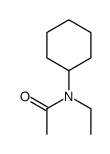 N-cyclohexyl-N-ethylacetamide structure