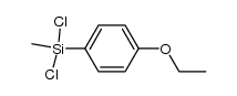 4-ethoxyphenyl(methyl)dichlorosilane结构式