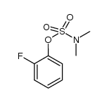 2-fluorophenyl dimethylsulfamate Structure