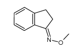 2,3-dihydro-1H-inden-1-one O-methyl oxime结构式