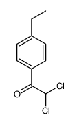 Ethanone, 2,2-dichloro-1-(4-ethylphenyl)- (9CI) structure