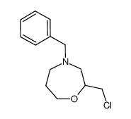 2-氯甲基-4-苄基高吗啉结构式