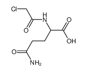 N2-chloroacetyl-glutamine Structure