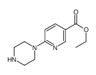 ETHYL 6-(PIPERAZIN-1-YL)NICOTINATE结构式