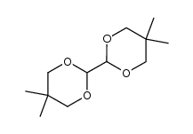bis(5,5-dimethyl-1,3-dioxan-2-yl) Structure