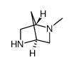 (1S,4s)-5-甲基-2,5-二氮杂双环[2.2.1]庚烷结构式