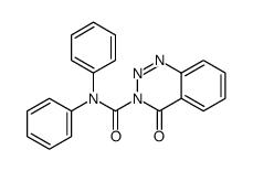 4-oxo-N,N-diphenyl-1,2,3-benzotriazine-3-carboxamide Structure