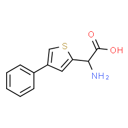 AMINO-(4-PHENYL-THIOPHEN-2-YL)-ACETIC ACID Structure