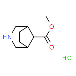 3-氮杂双环[3.2.1]辛烷-8-羧酸甲酯盐酸盐图片