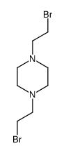 Piperazine, 1,4-bis(2-bromoethyl)- (9CI) Structure