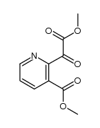 methyl 2-(2-methoxy-2-oxoacetyl)nicotinate Structure